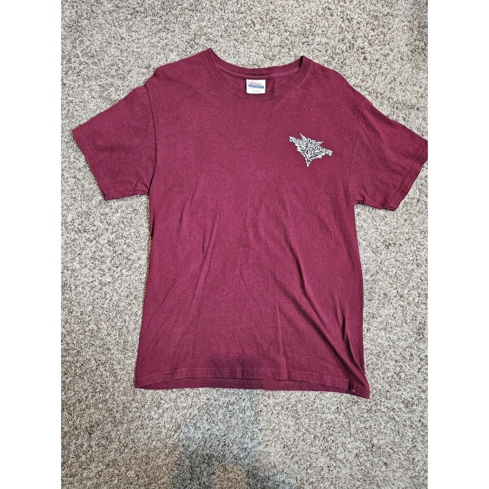 Doobie Brothers Concert t shirt Medium 2011 - Red Double Sided